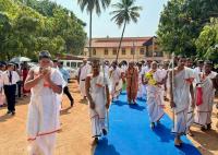 Inauguration of State Bank Of India branch at Chitrapur by HH Swamiji (10 Feb 2025)